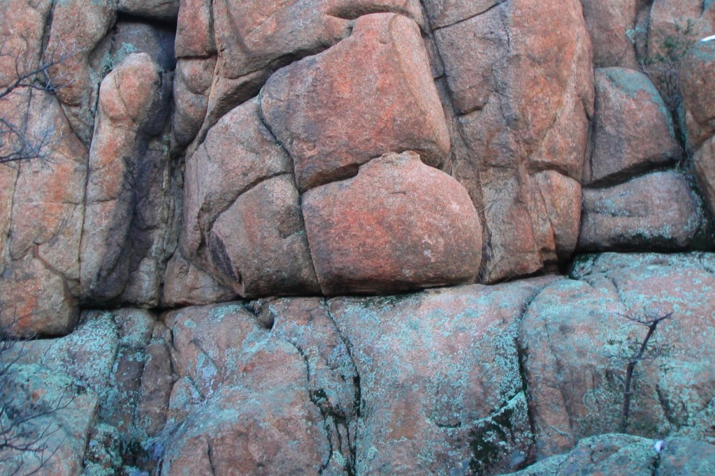 closeup granite